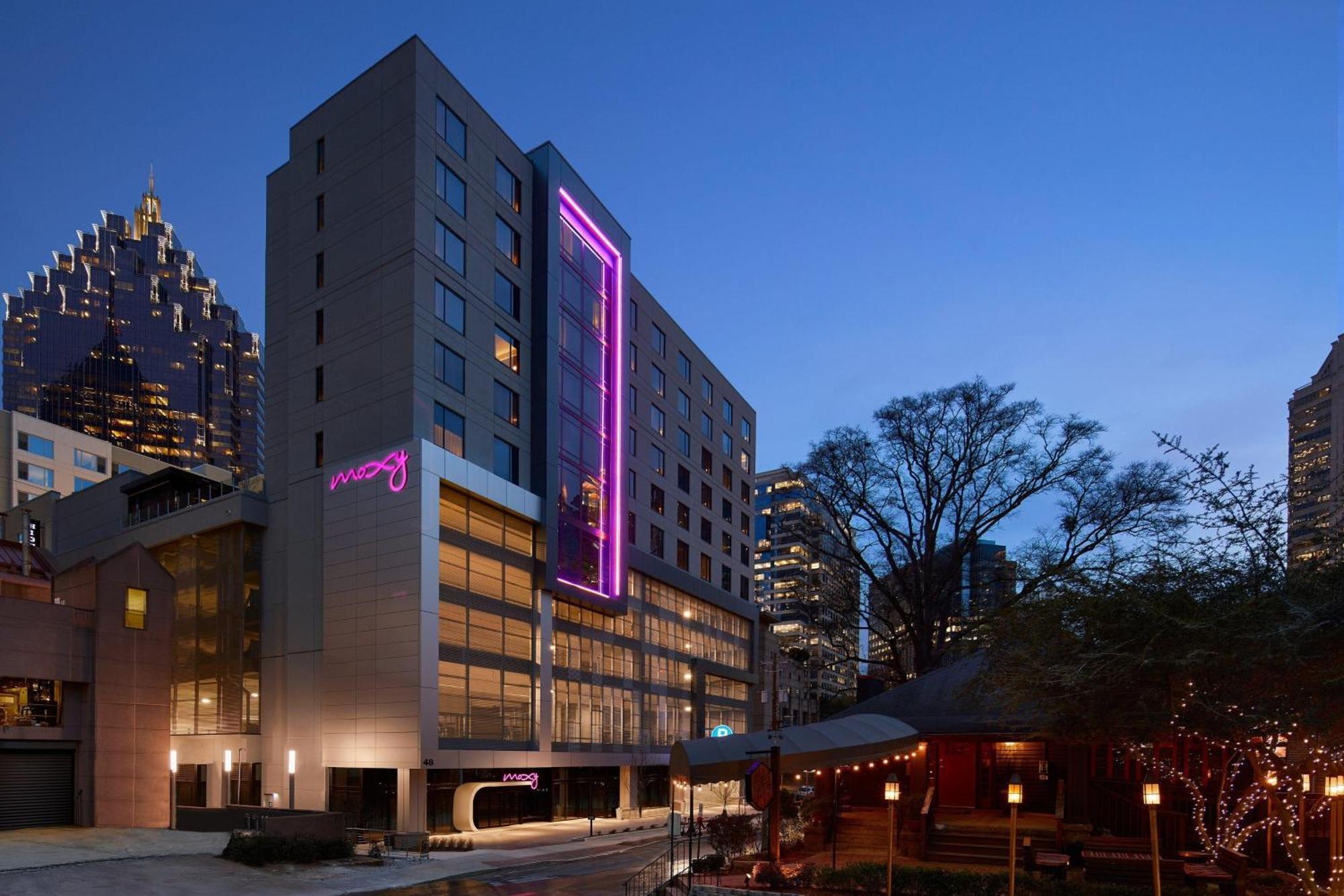 Hotel Moxy Atlanta Midtown Exterior foto