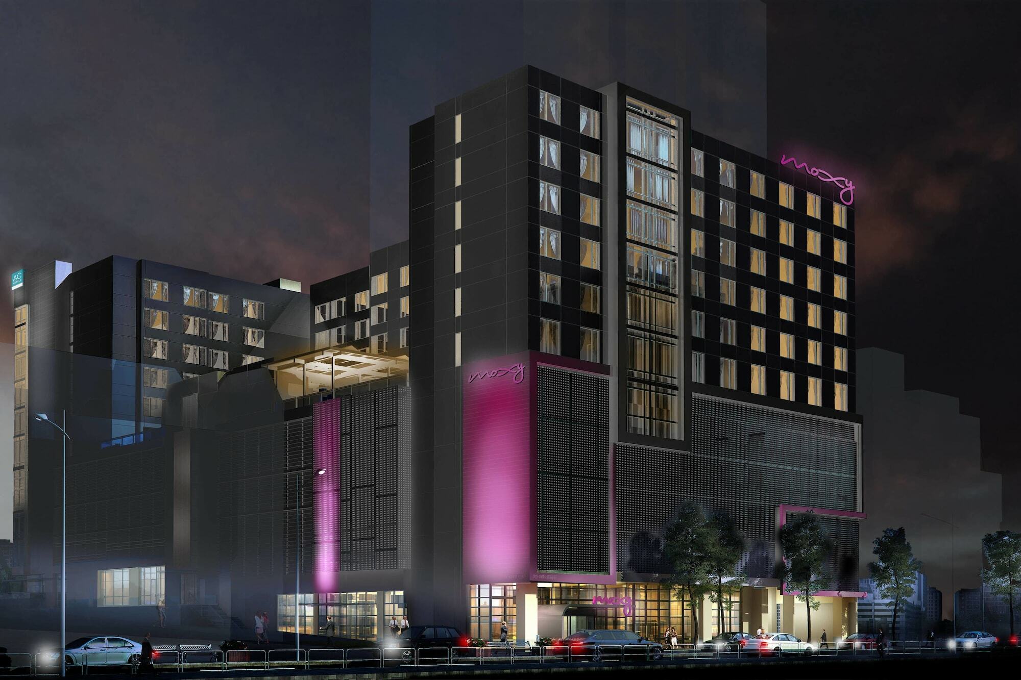 Hotel Moxy Atlanta Midtown Exterior foto